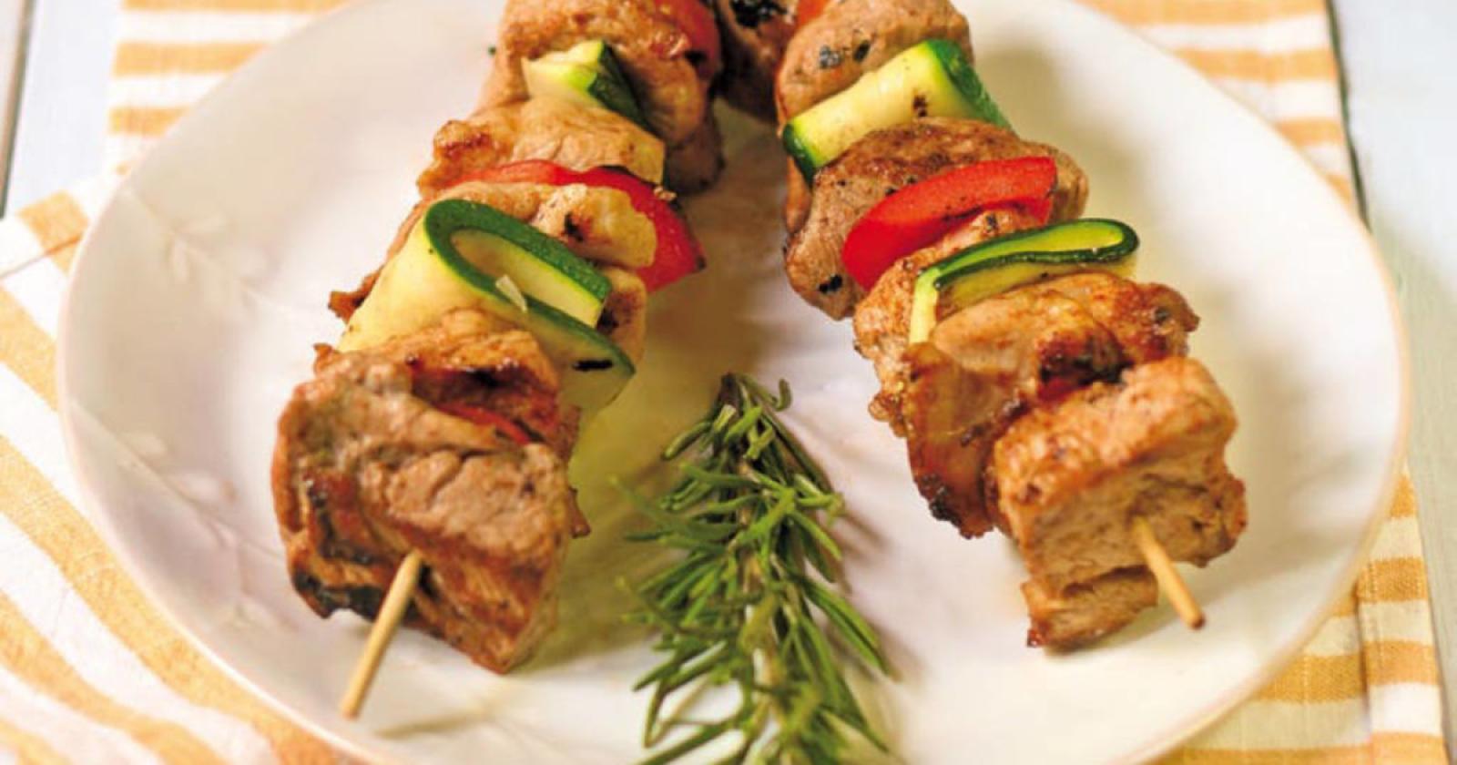 Spiedini di carne mista