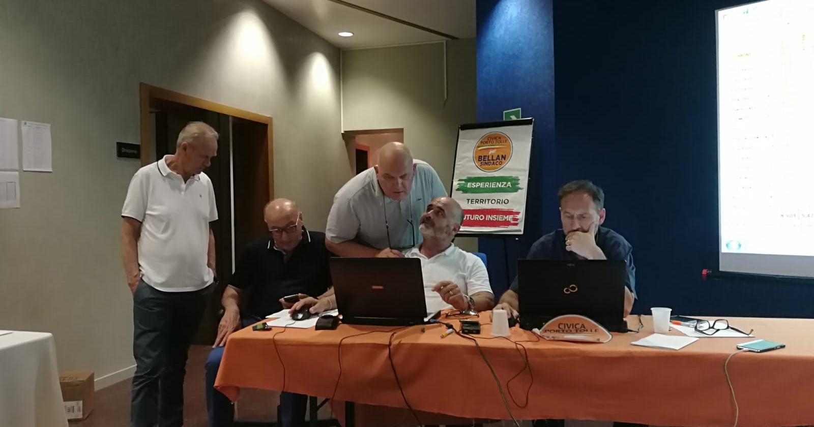 Porto Tolle, Claudio Bellan è in testa