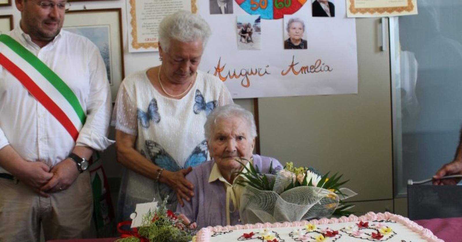 Nonna Amelia compie cent'anni