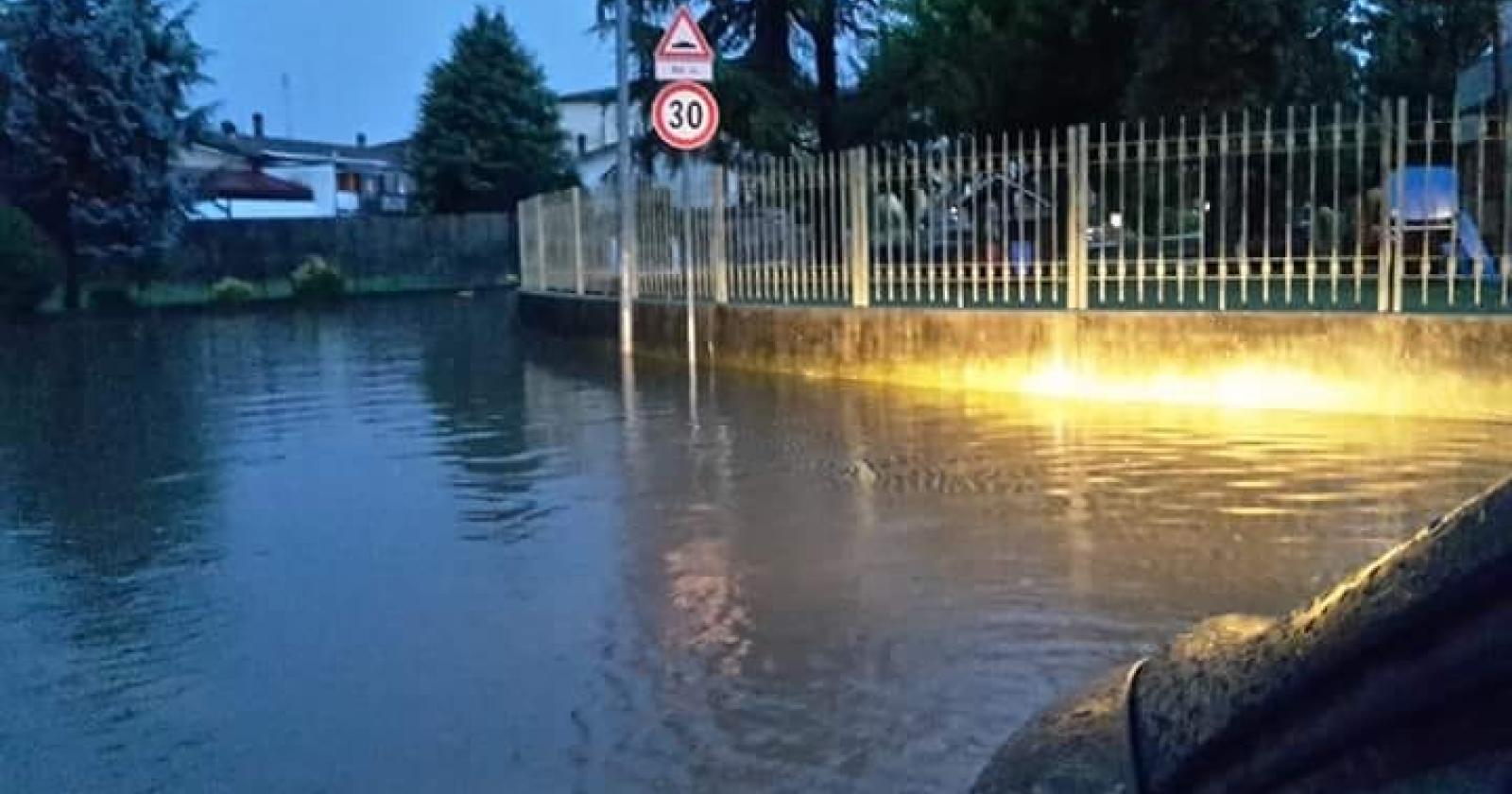 Maltempo e allagamenti, Polesine colpito