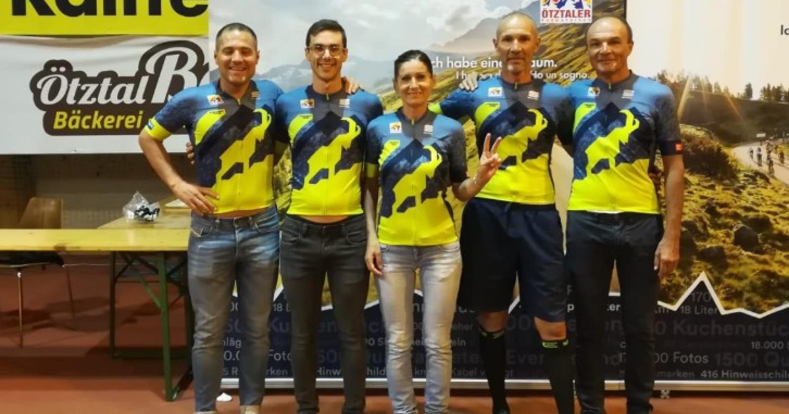 I cinque eroi della Oetztaler 