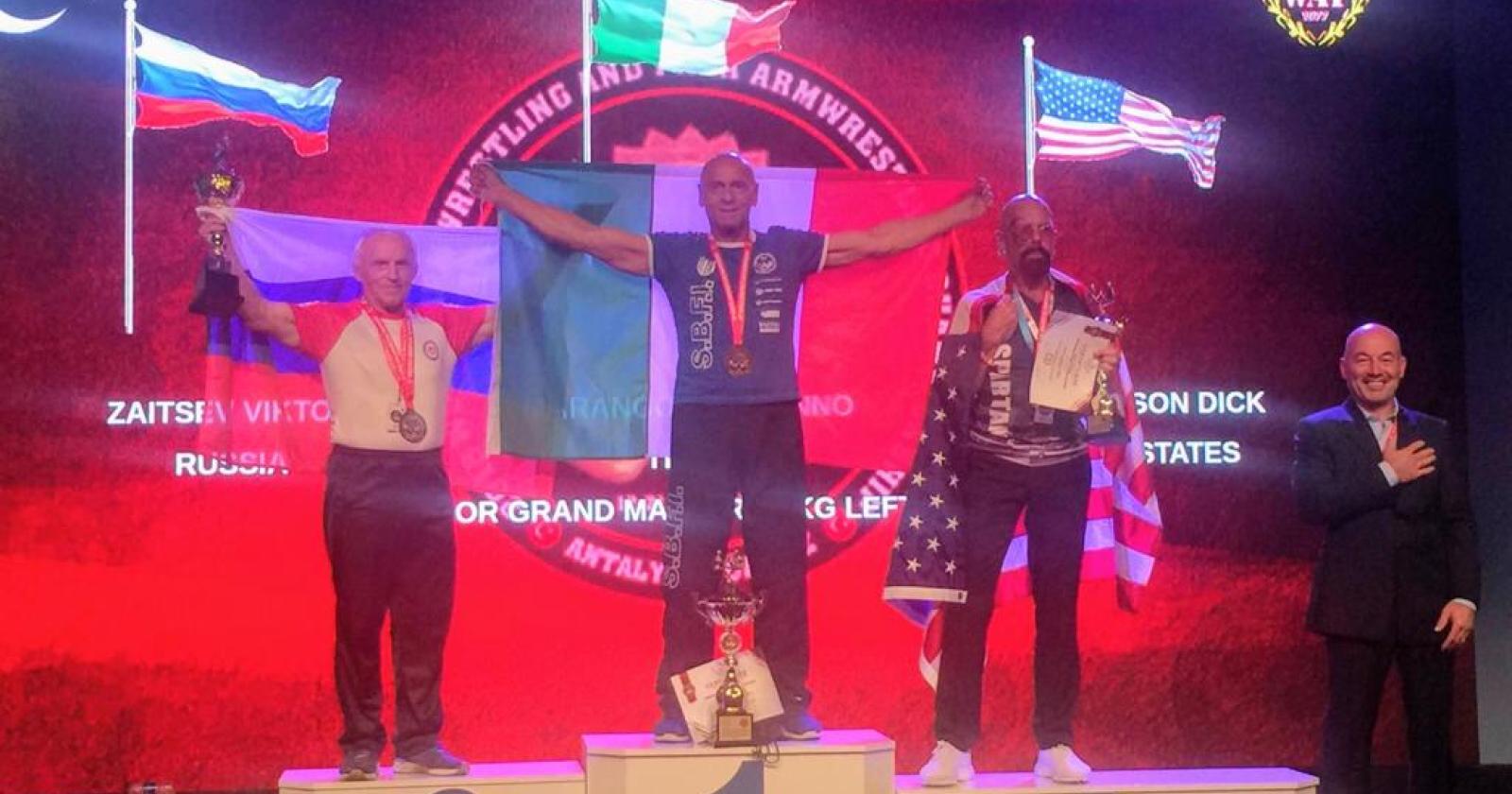 Ermanno Marangon campione del mondo