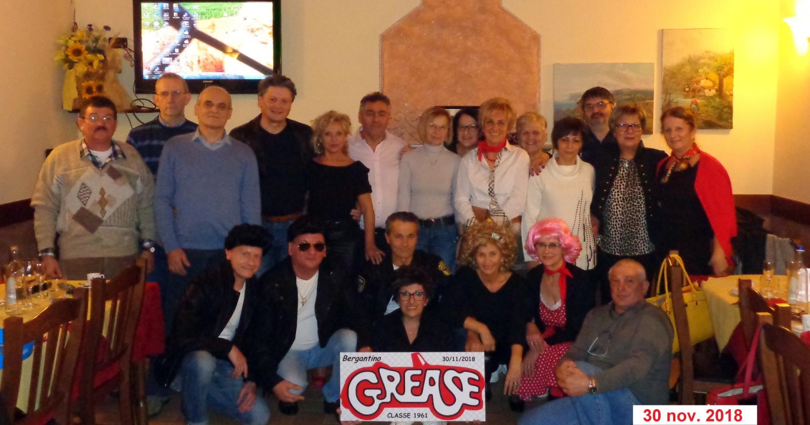 Cena di classe a tema Grease
