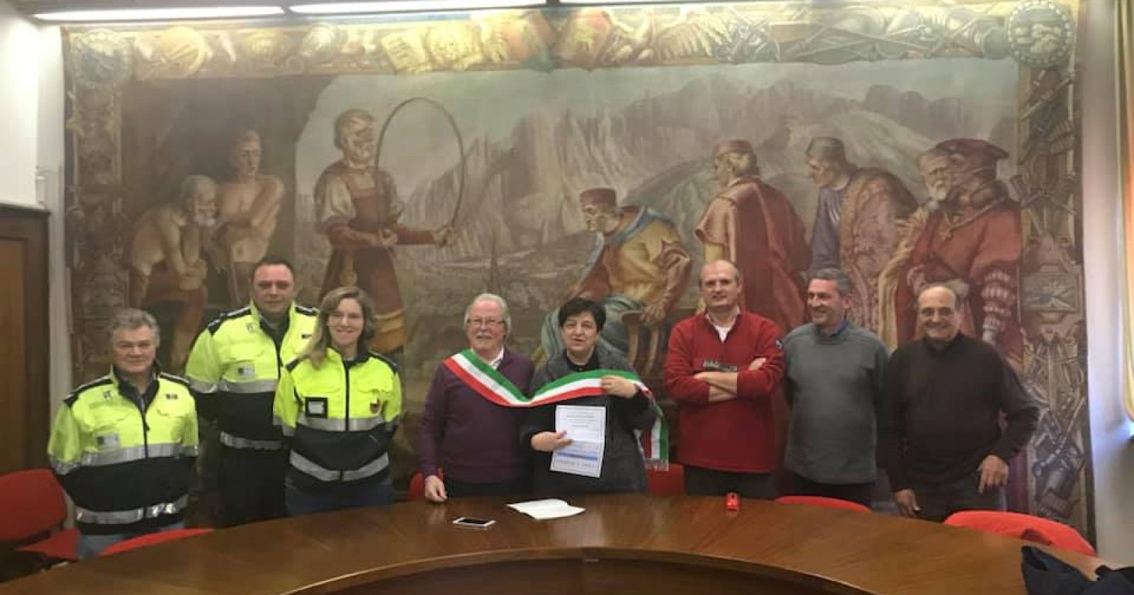 2500 euro raccolti per Alleghe