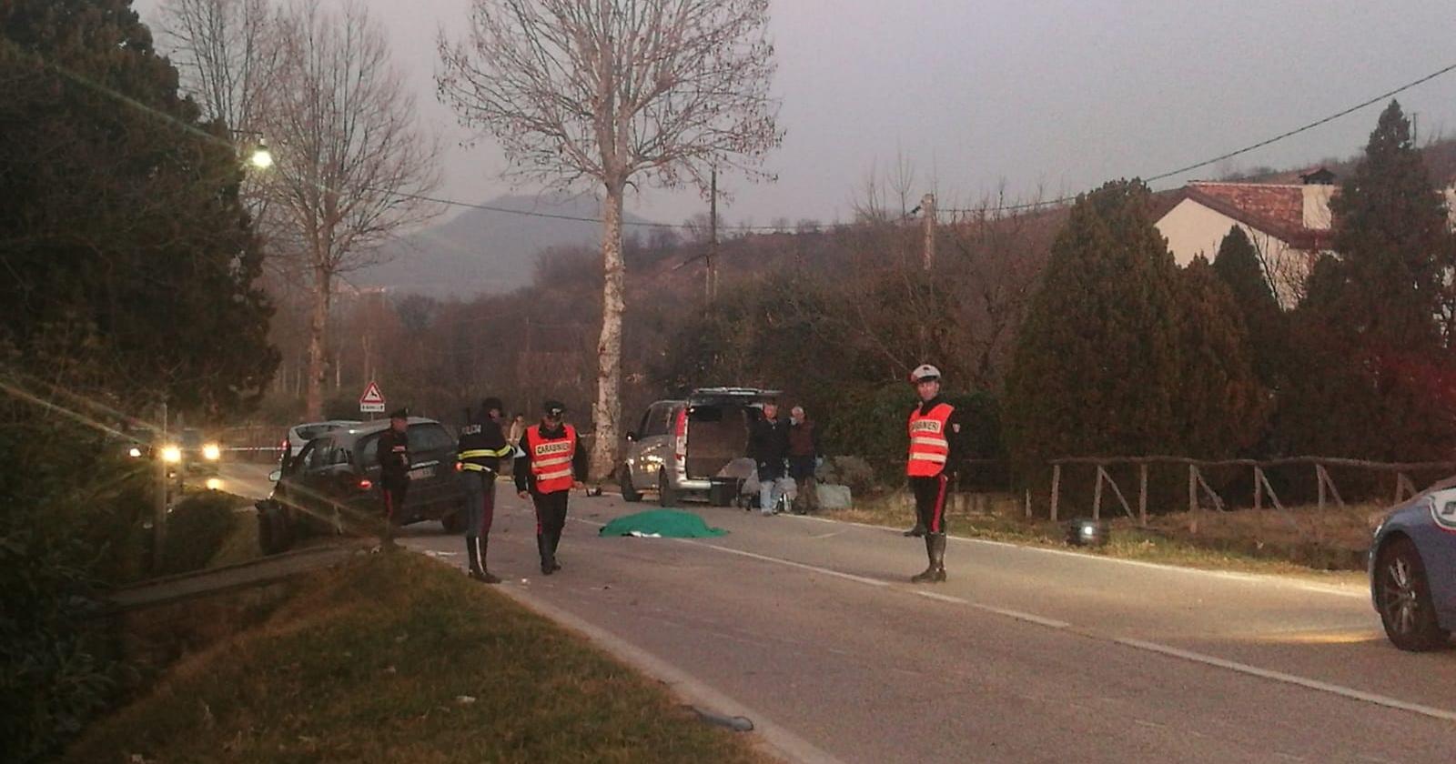 Centauro di 78 anni perde la vita in un incidente