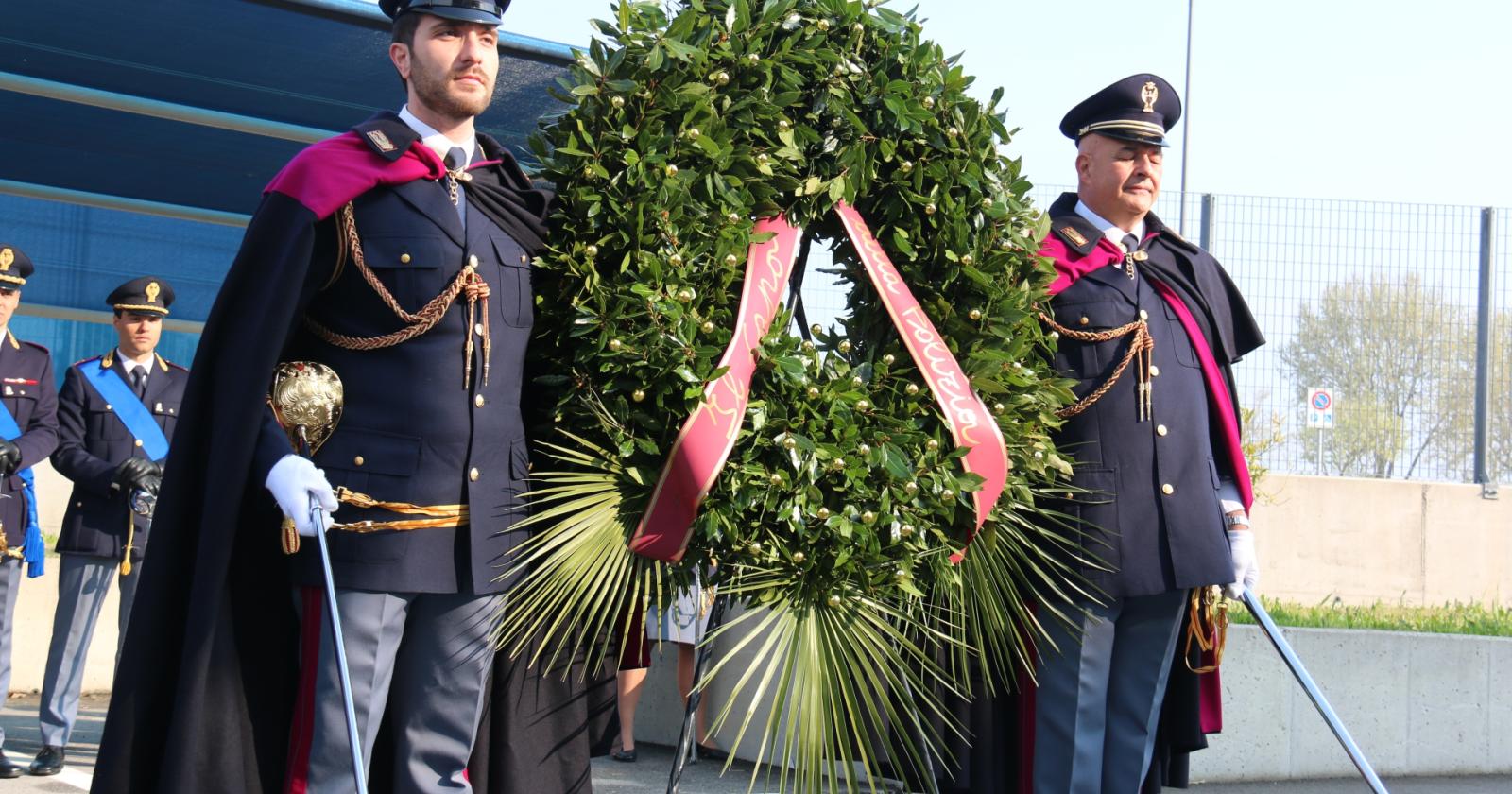 Il ricordo del poliziotto eroe