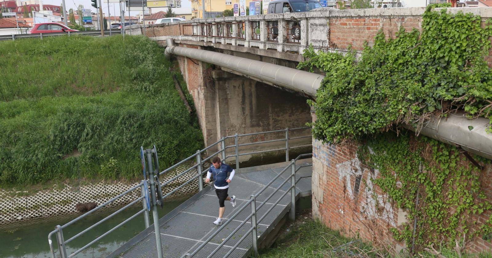 Scivolone sulla mezza maratona