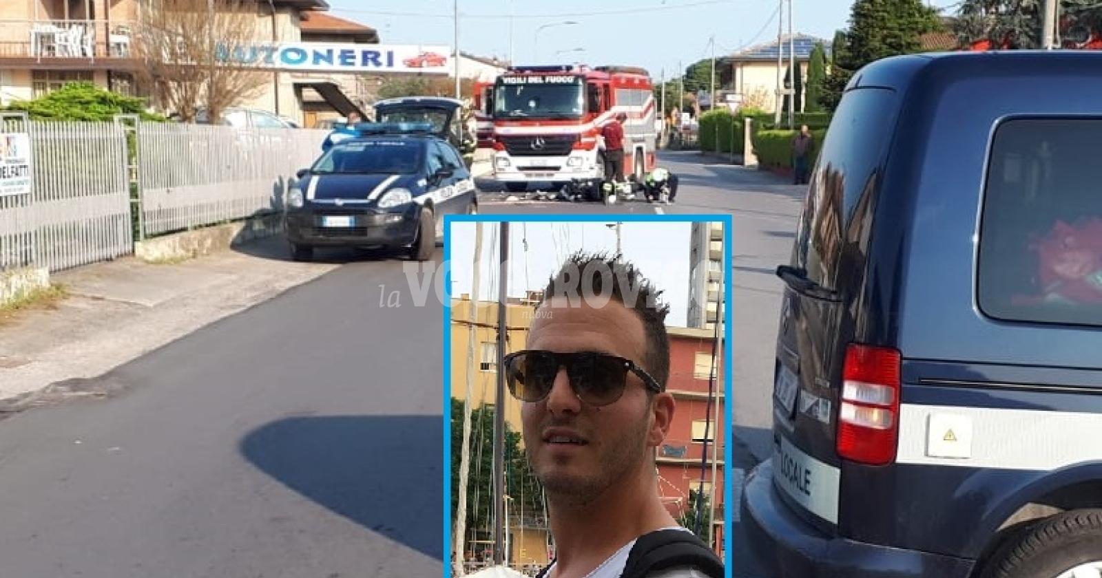 Tragedia in città, muore scooterista di 26 anni