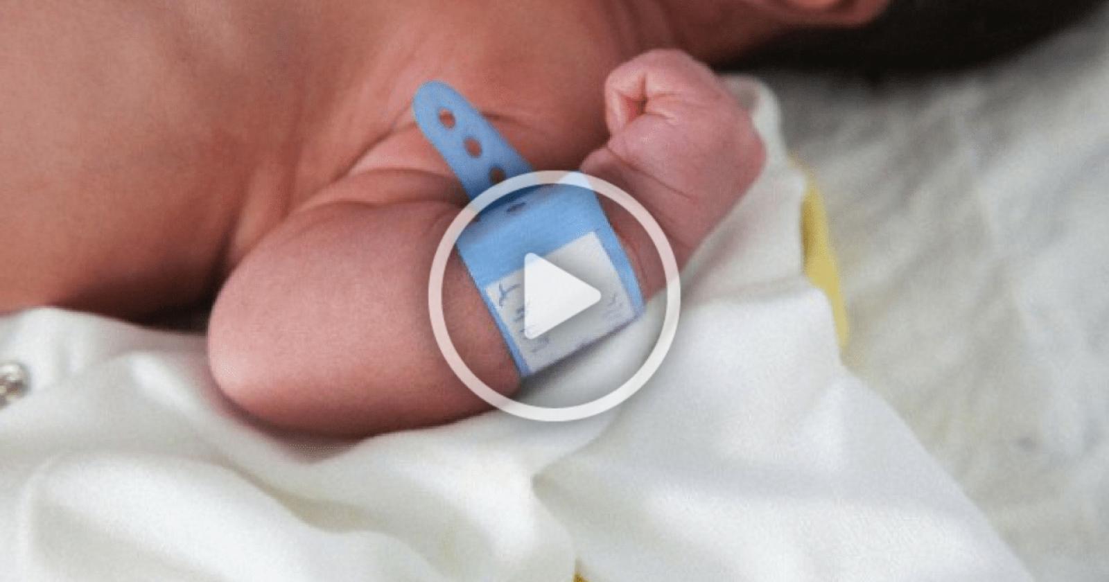 Il neonato abbandonato è fuori pericolo