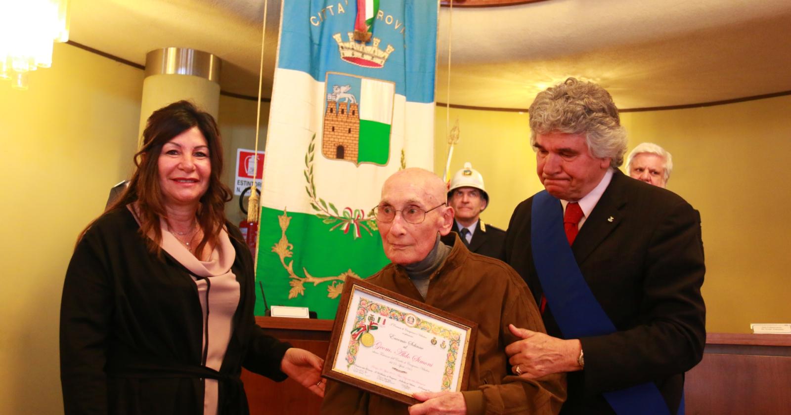 Lui c'era. Fu l'unico superstite dell'eccidio