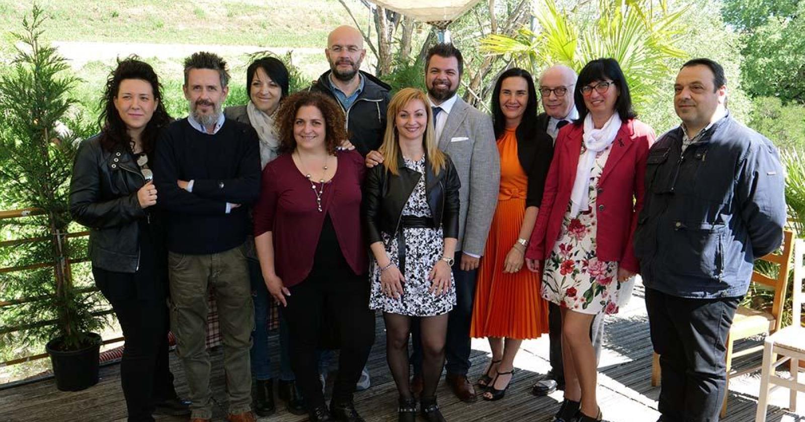 La squadra di Raito si presenta