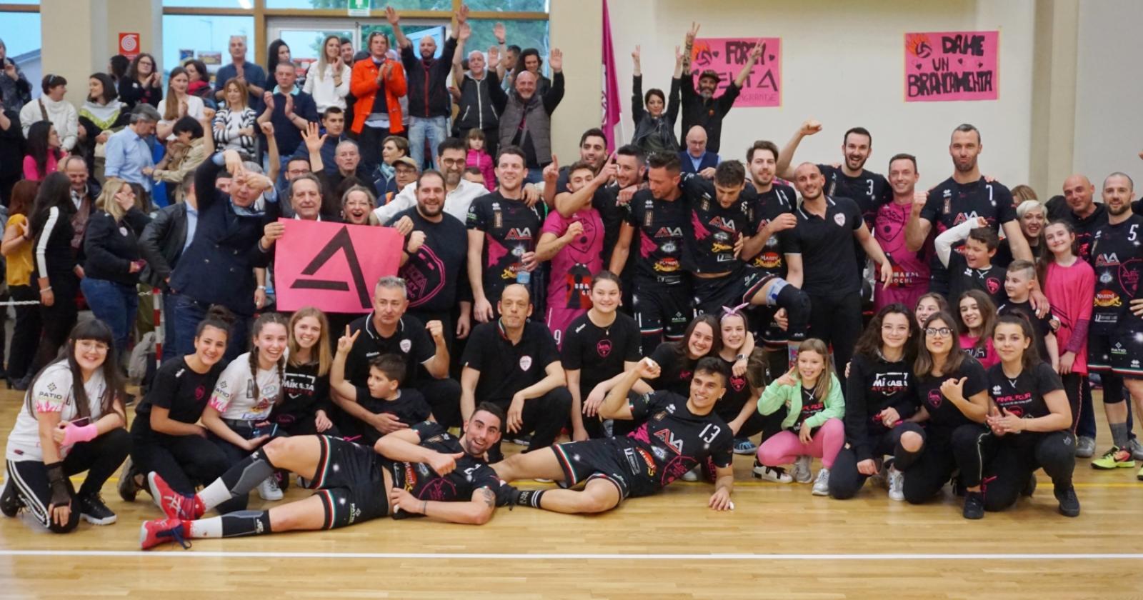 L'Alva Inox promossa nell'olimpo del volley