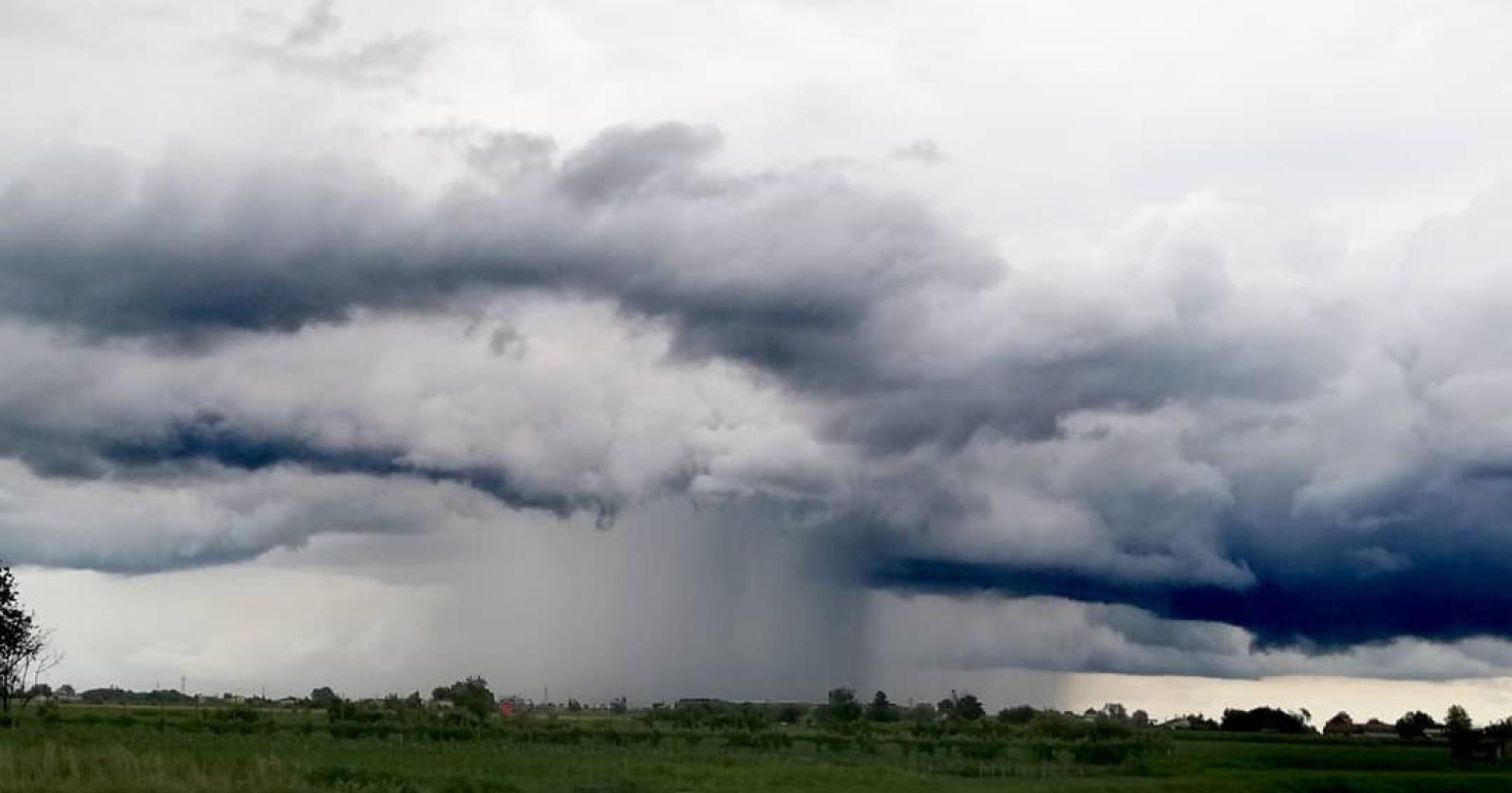 Ancora temporali e allagamenti sul Polesine