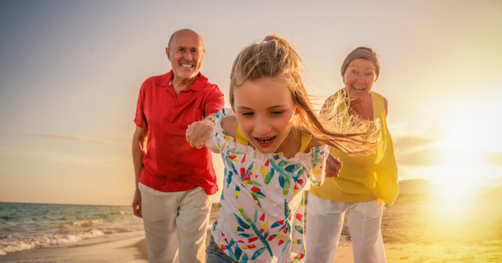 Nonni e nipoti in vacanza assieme