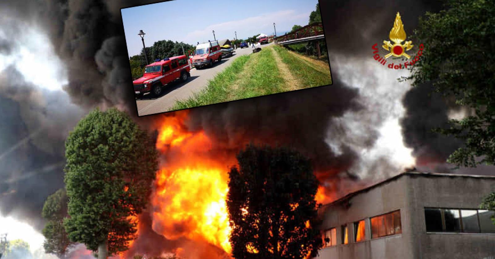 Dopo il rogo, allarme contaminazione dell'acqua