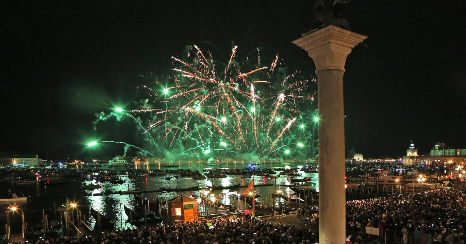 Fuochi polesani illuminano la Festa del Redentore