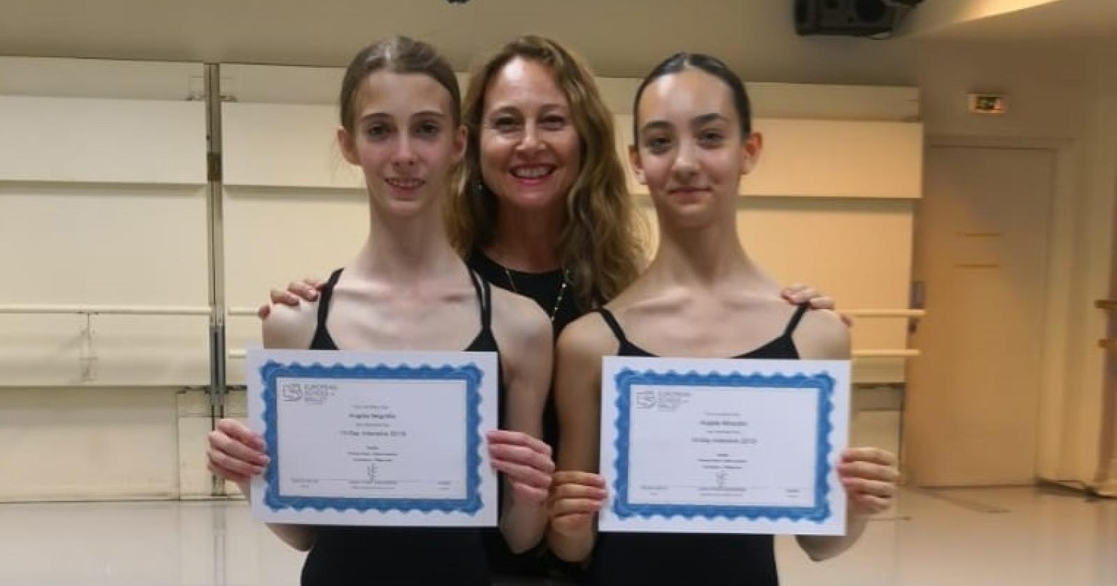 Gli angeli del balletto rodigino