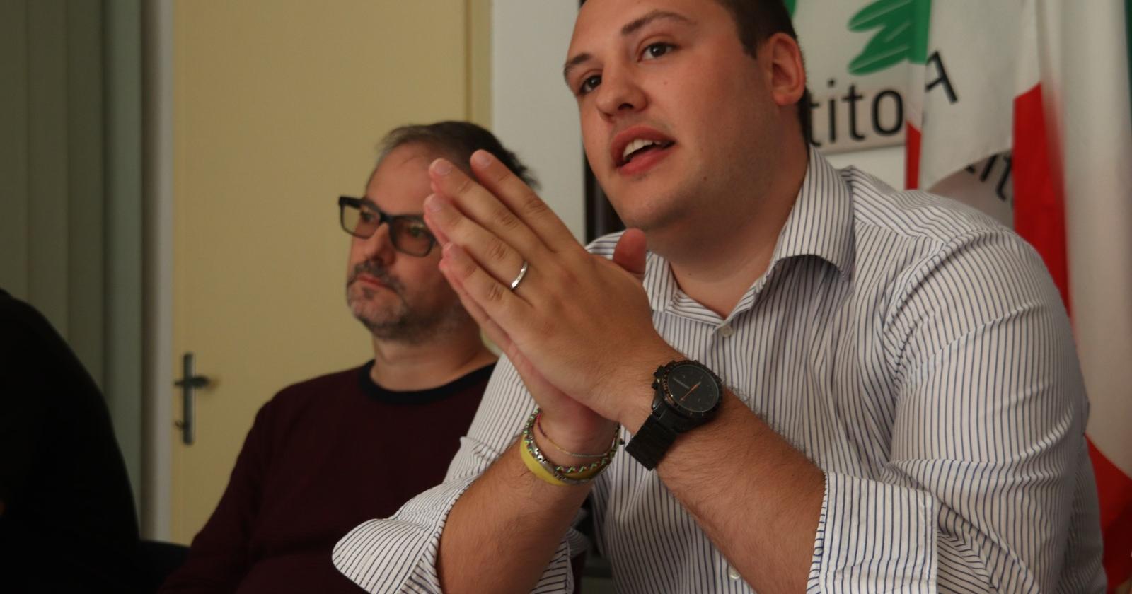 Stefano dall'Aglio alla guida del Pd