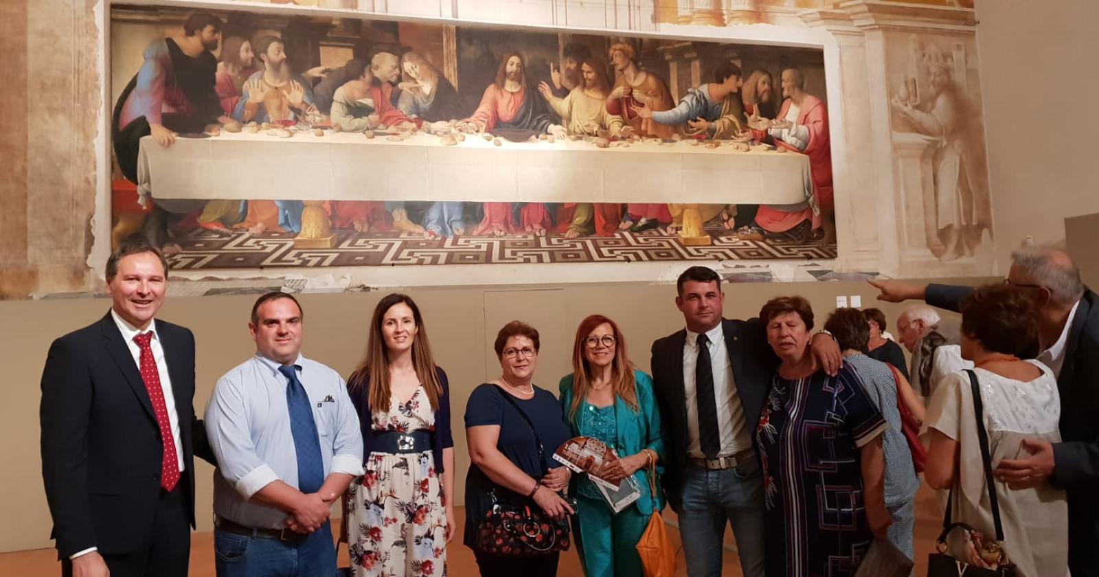 Mostra inaugurata, pace fatta