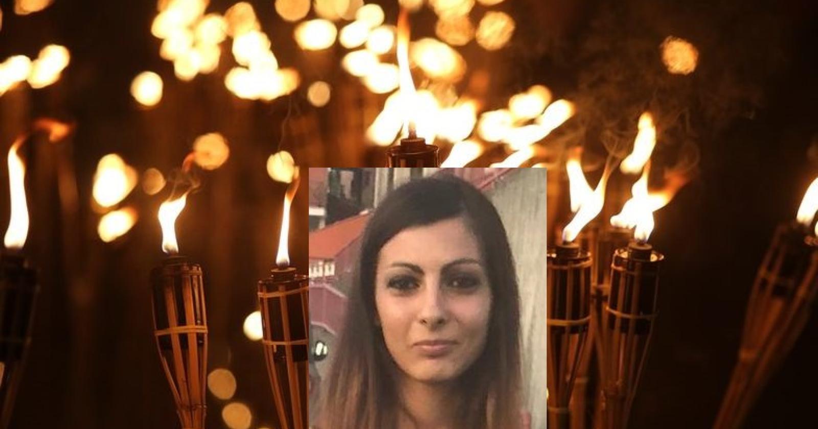 Domani la fiaccolata per Giulia. E un mazzo di fiori