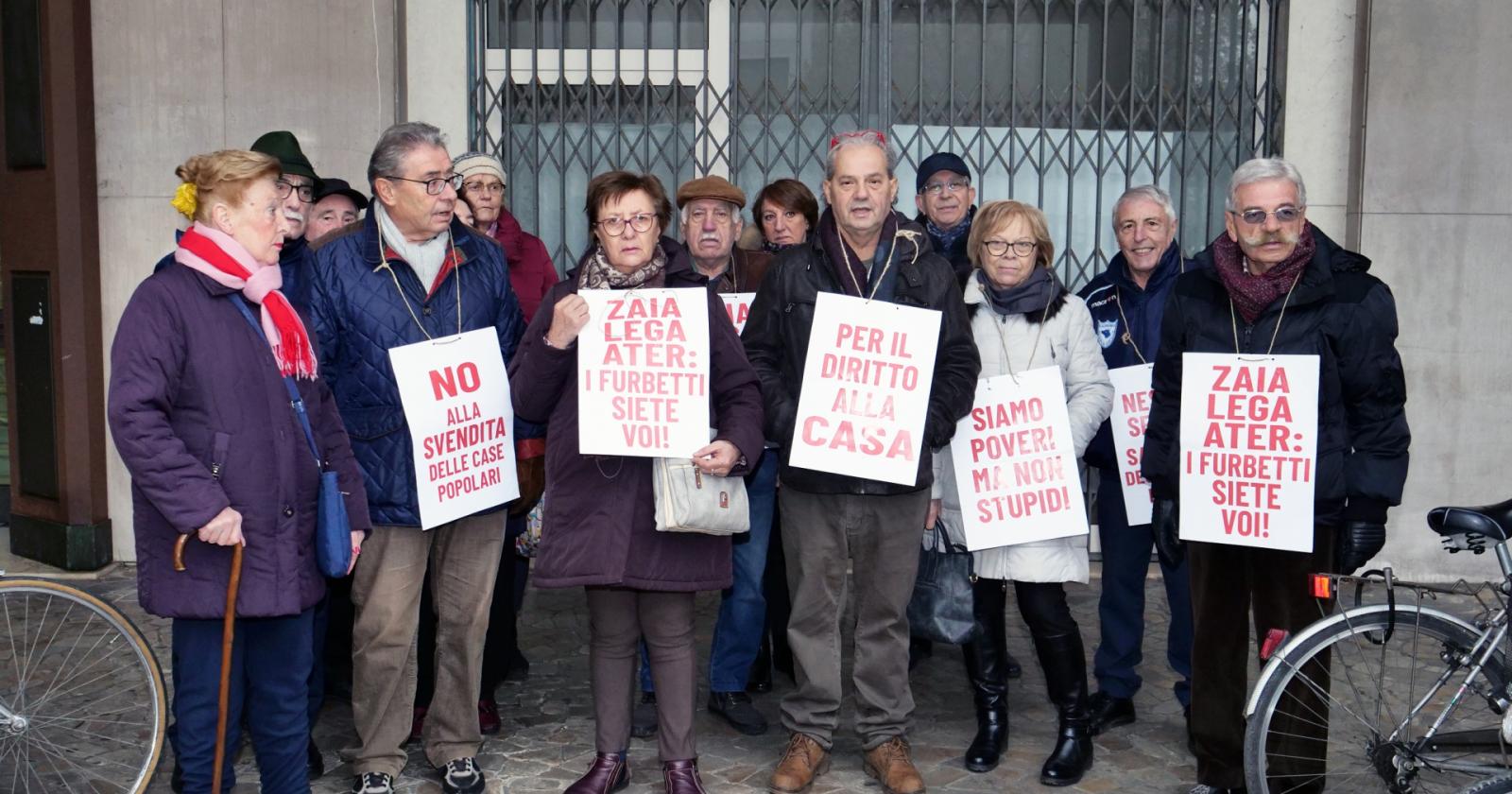 Inquilini Ater ricevuti in consiglio regionale