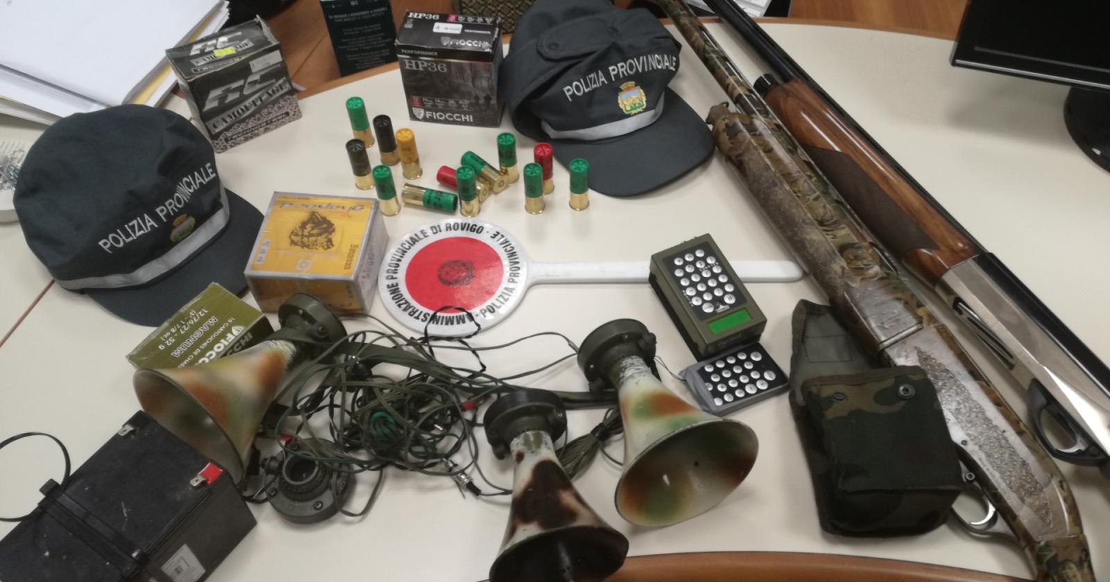 Beccati i bracconieri nel Delta: cacciavano nelle zone protette con metodi illegali