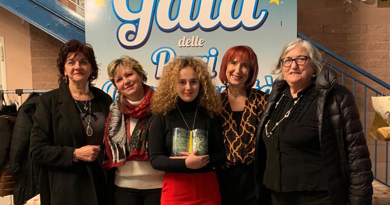 Al Galà delle Pari Opportunità premiata Emma