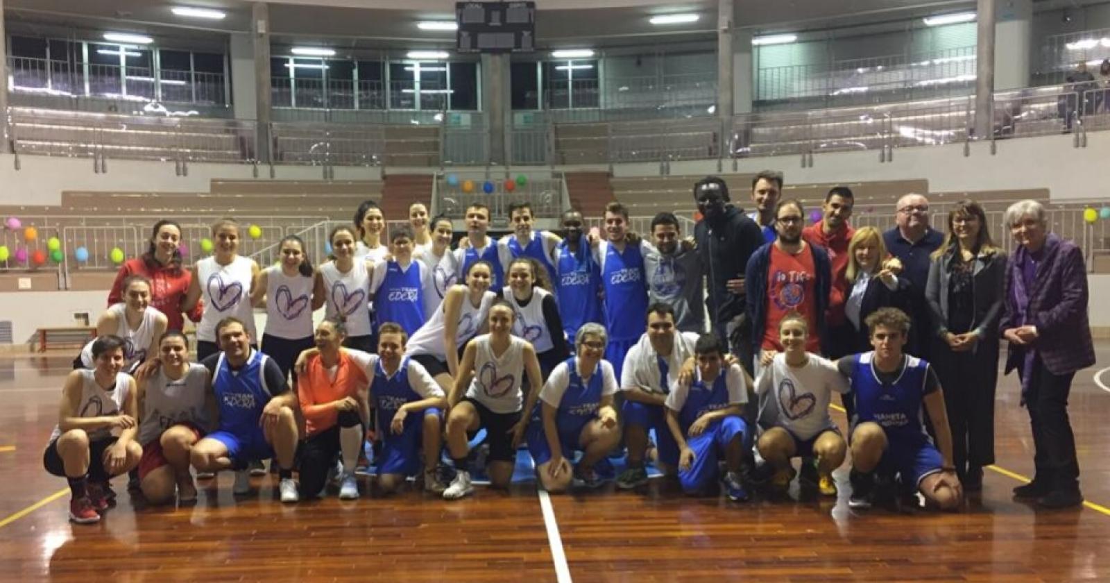La partita speciale: due team, un solo grande cuore