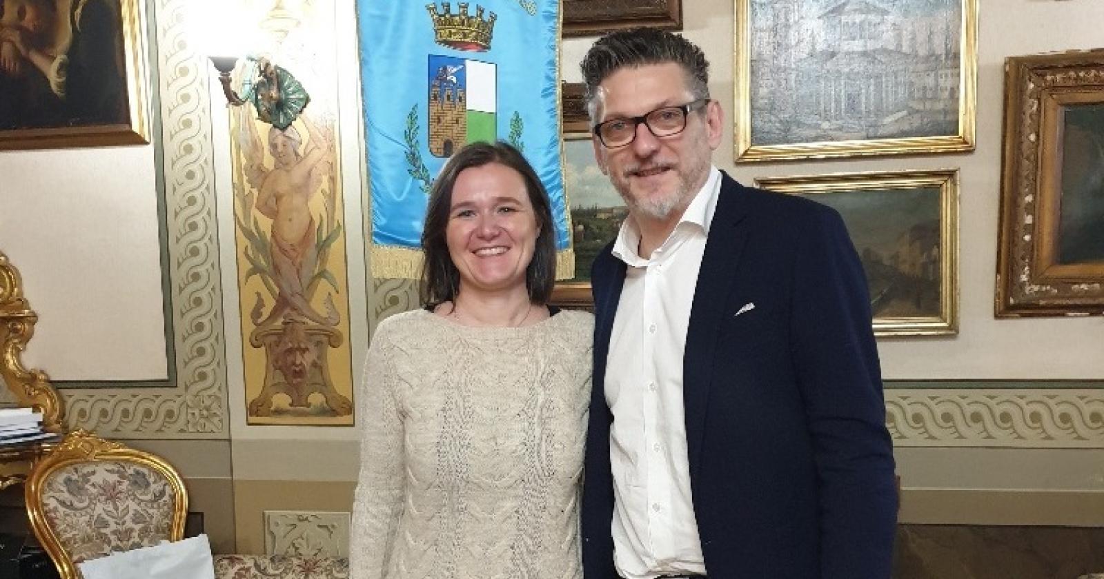 "Ecco uno dei nostri talenti. Grazie Lisa che tieni alto nel mondo Rovigo"