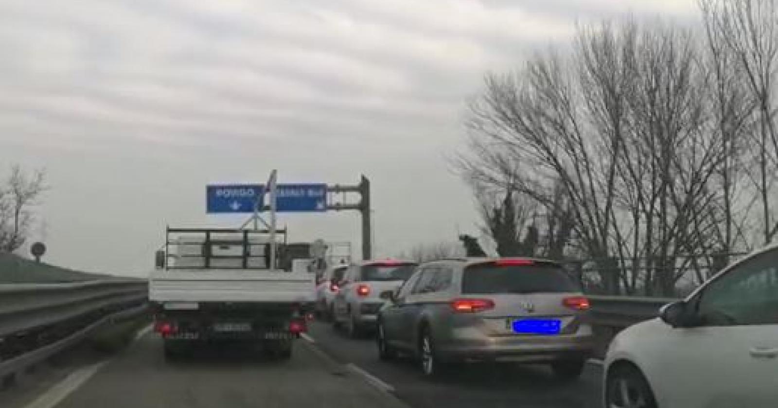 Incidente in transpolesana: traffico bloccato direzione Rovigo