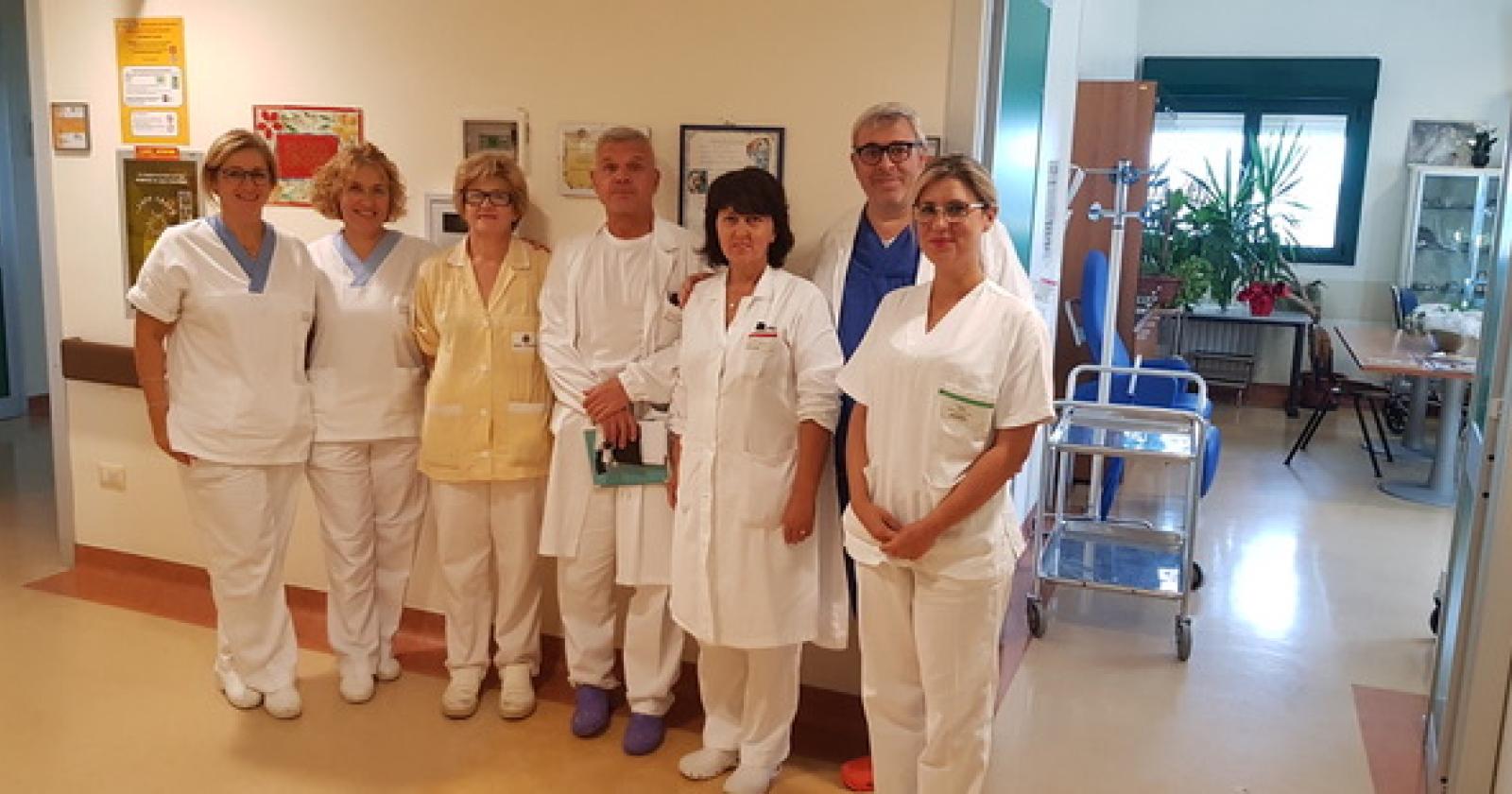 "Qui ho trovato professionalità e un'equipe eccezionale"