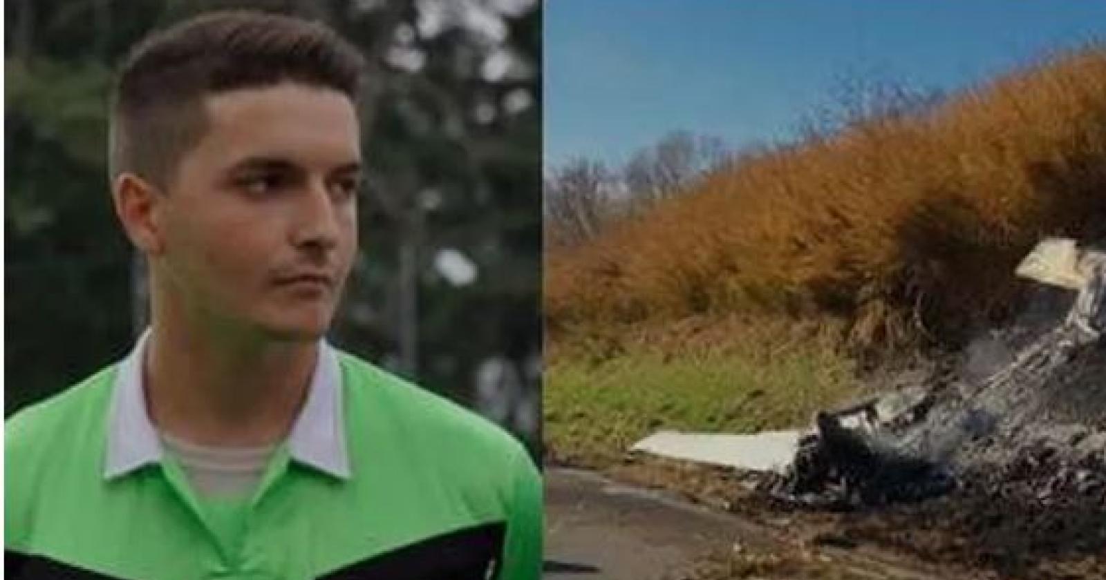 Giovane arbitro di rugby si schianta con il suo ultraleggero e muore