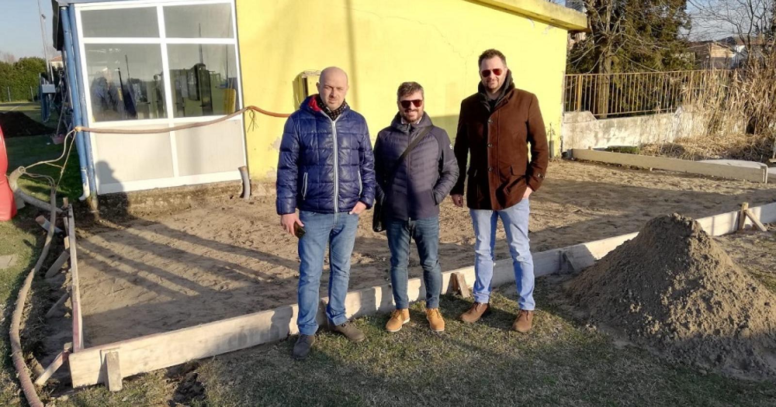 Oca Marina, missione spogliatoi riuscita