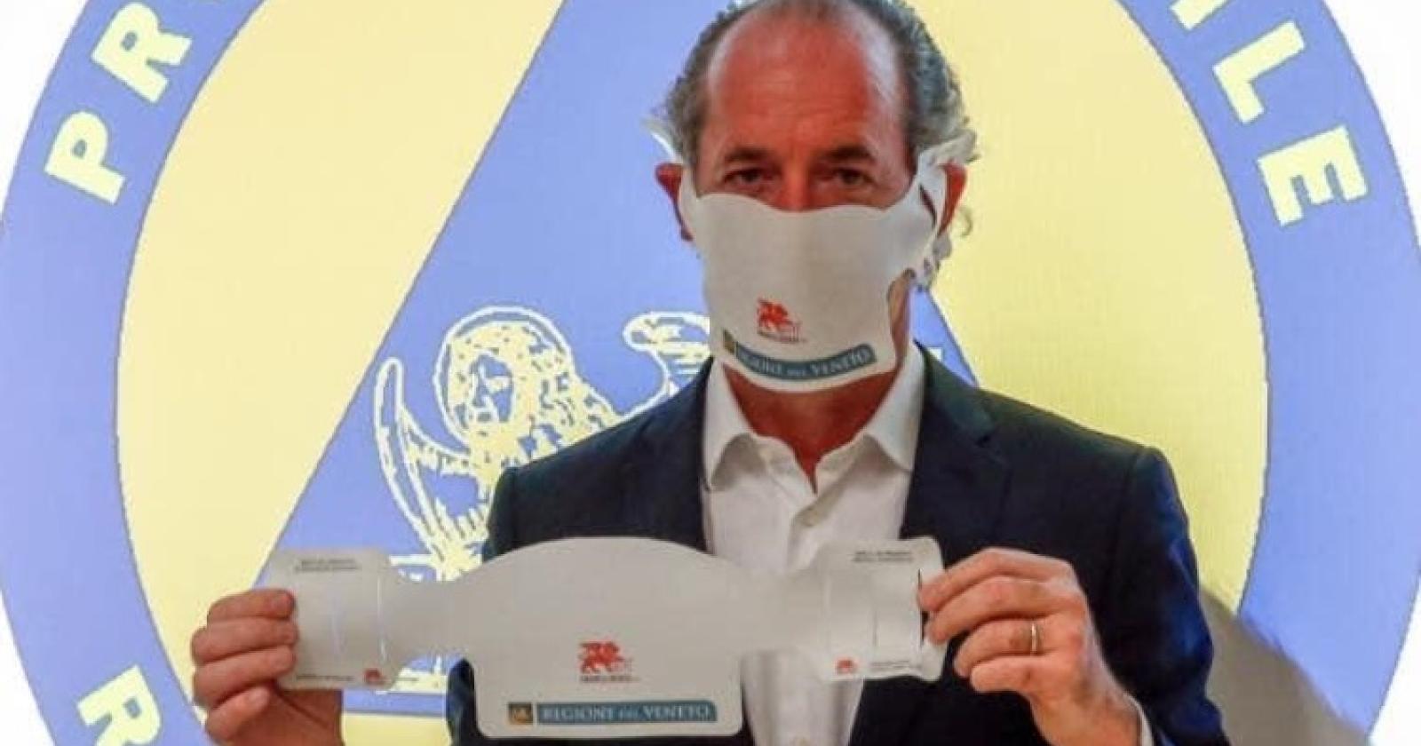 E' partita la distribuzione delle mascherine made in veneto