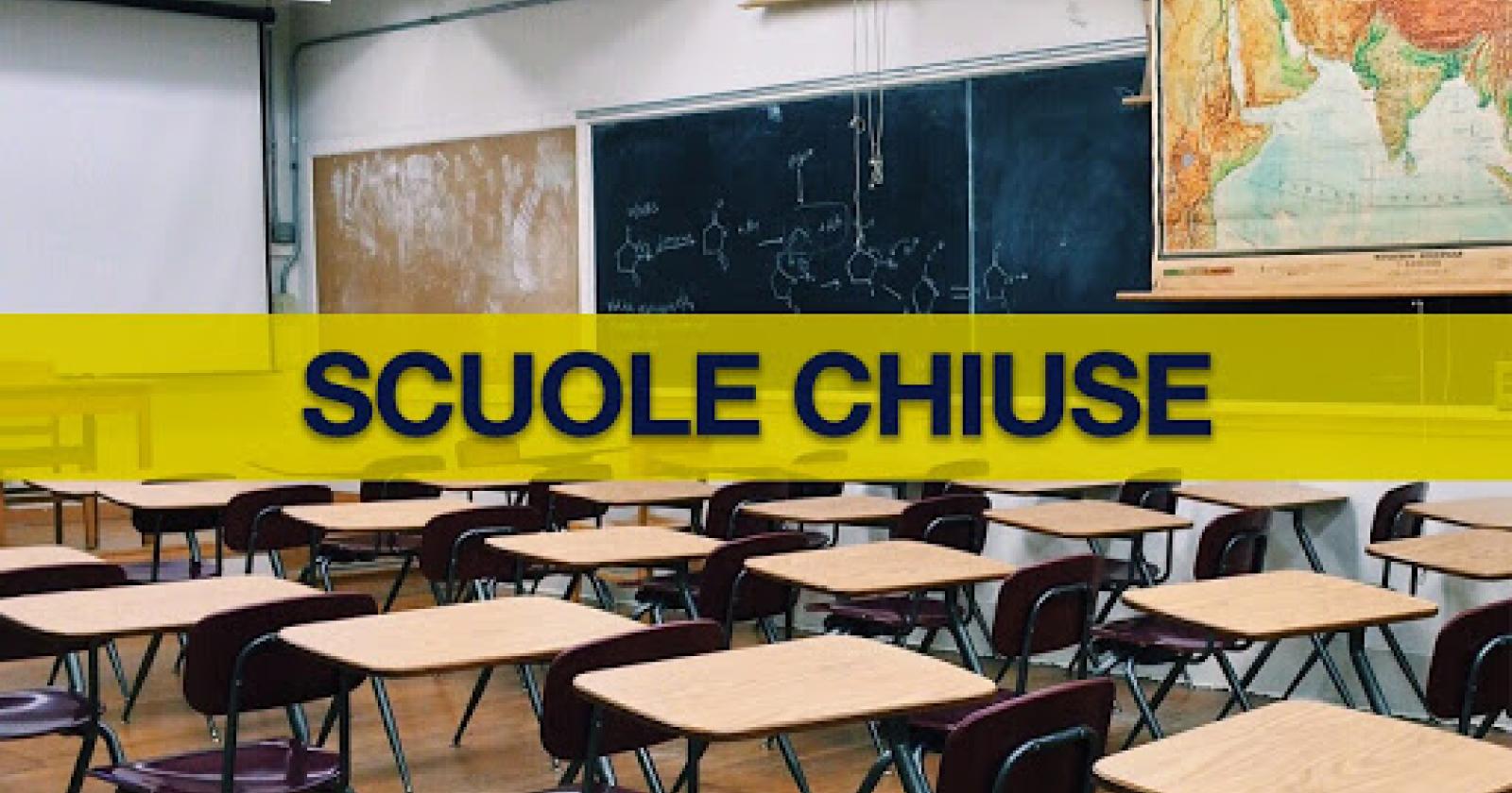 Le scuole potrebbero rimanere chiuse fino a Maggio
