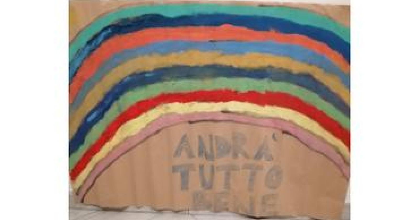 Cento 'creazioni' per dire "Andrà tutto bene"