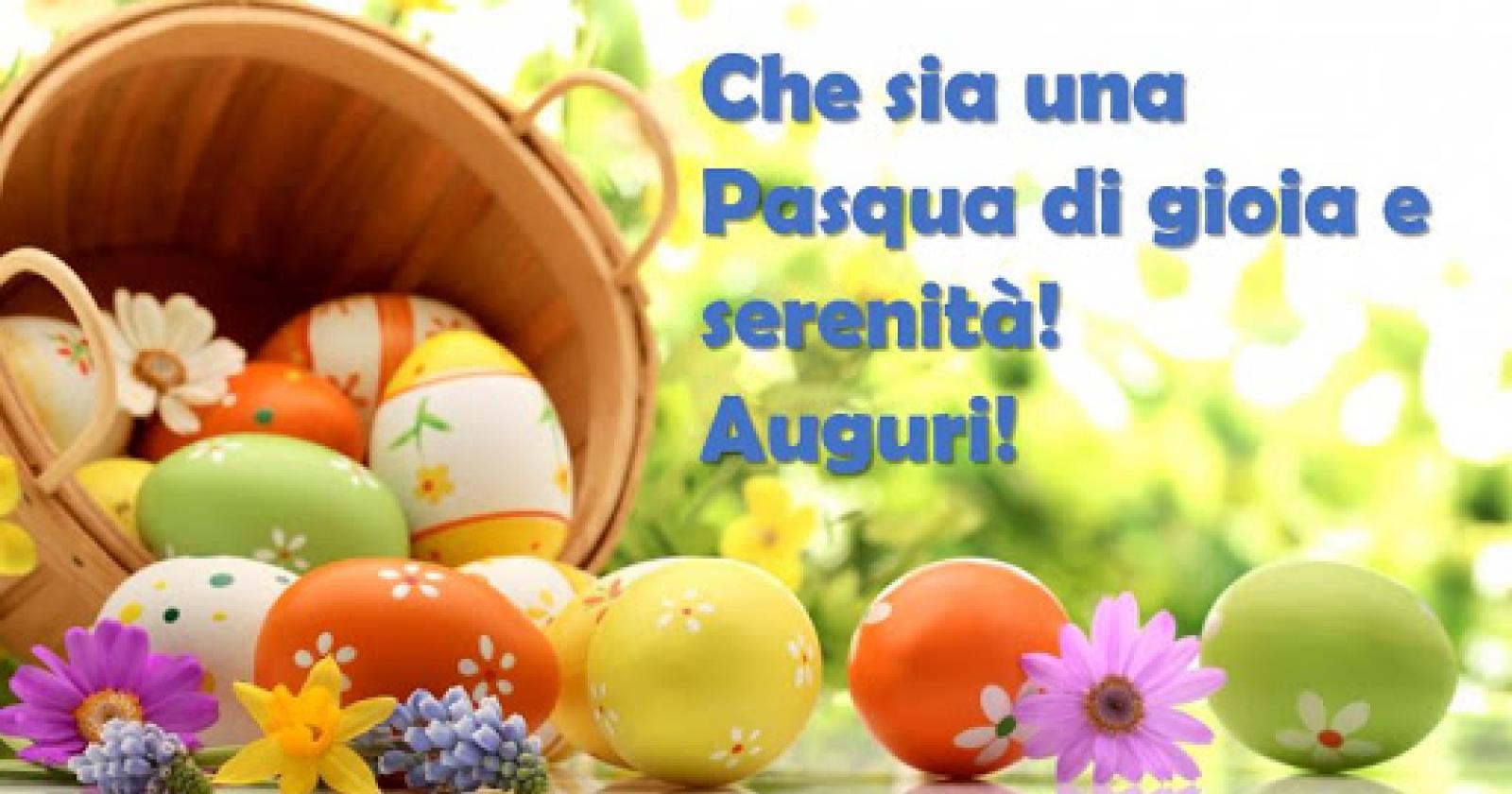 Auguri di Buona Pasqua a tutti i lettori