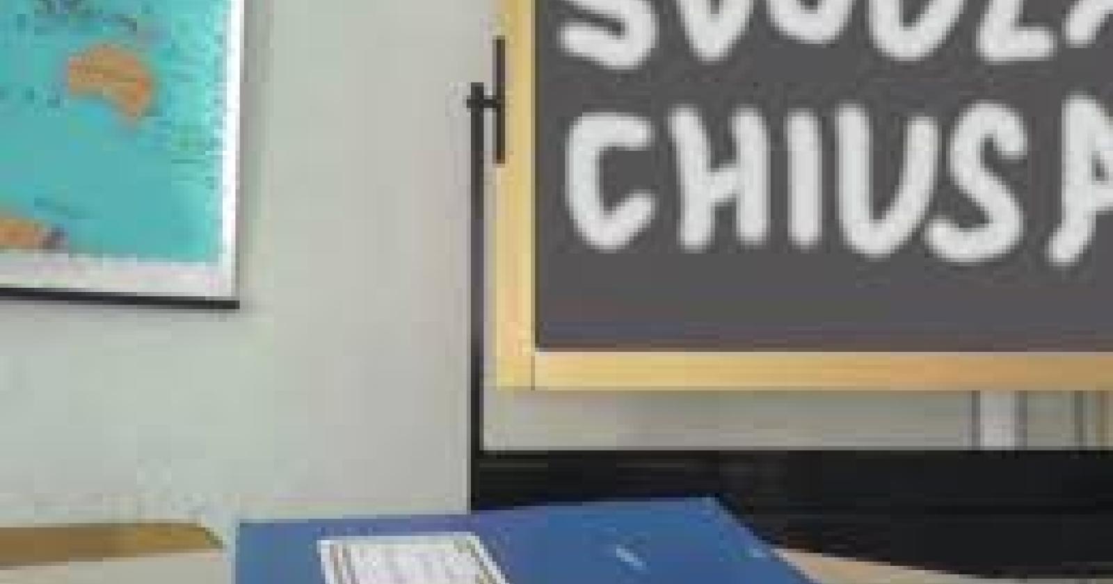 Scuole? Se ne riparla a settembre