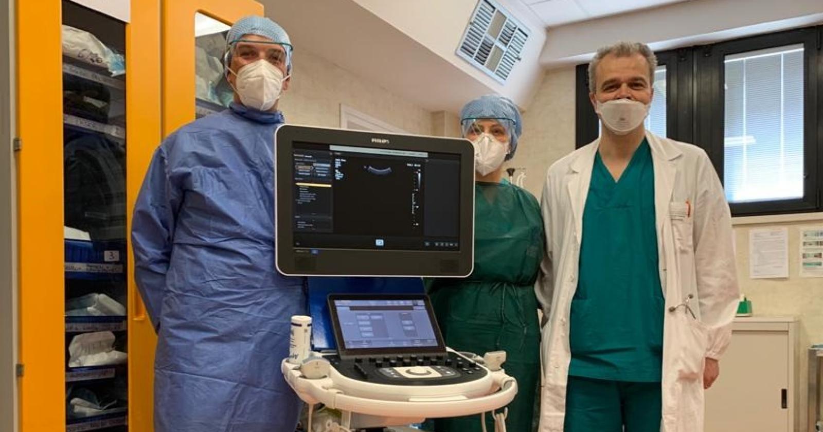 Un dono concreto per chi lotta con il virus
