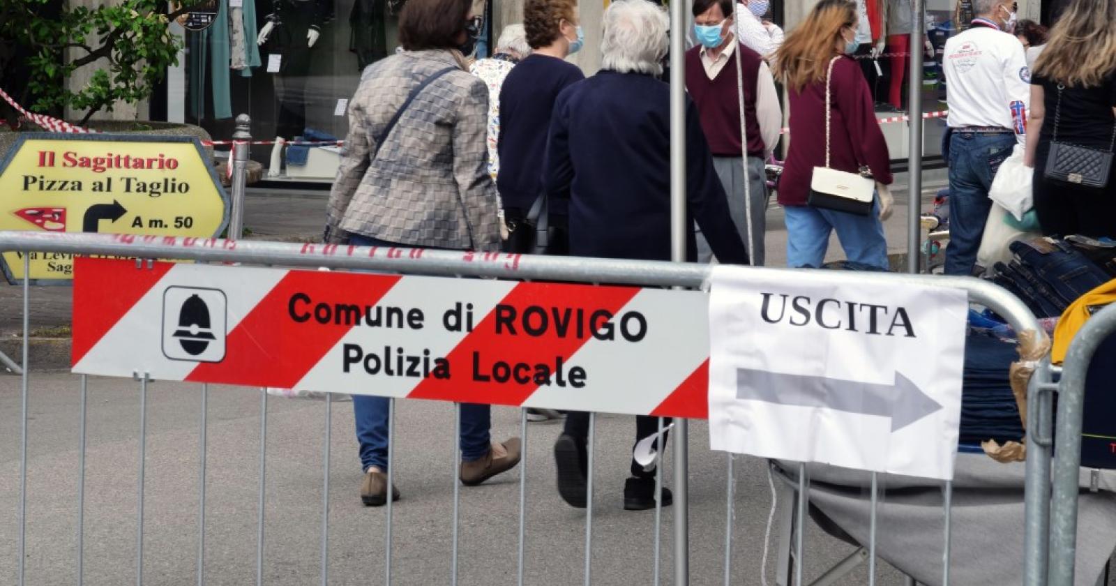 "Garantito il mercato del martedì ma solo con i banchi alimentari"