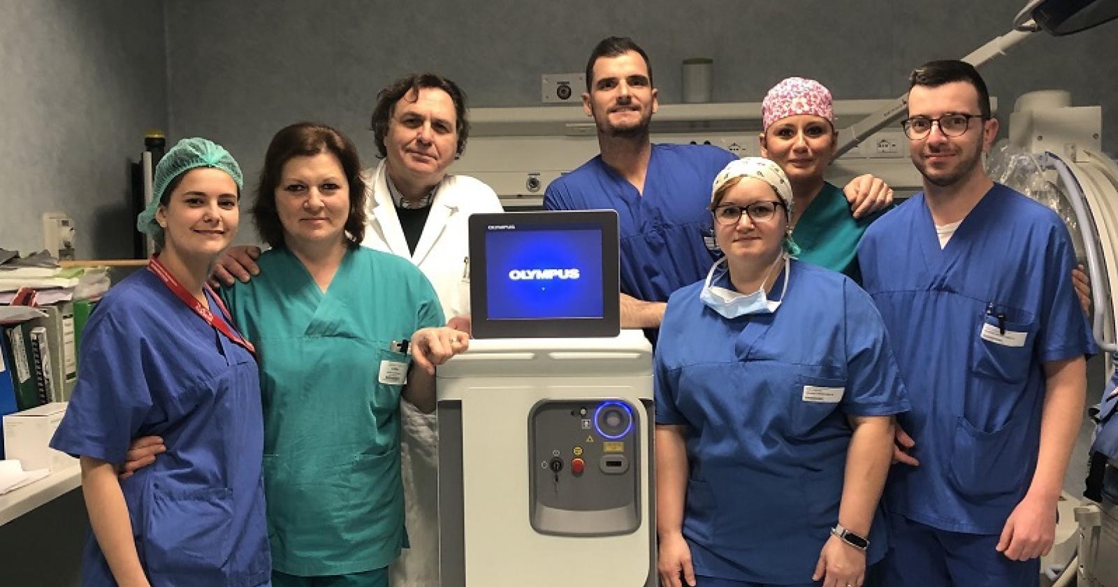 Un super laser per curare la prostata