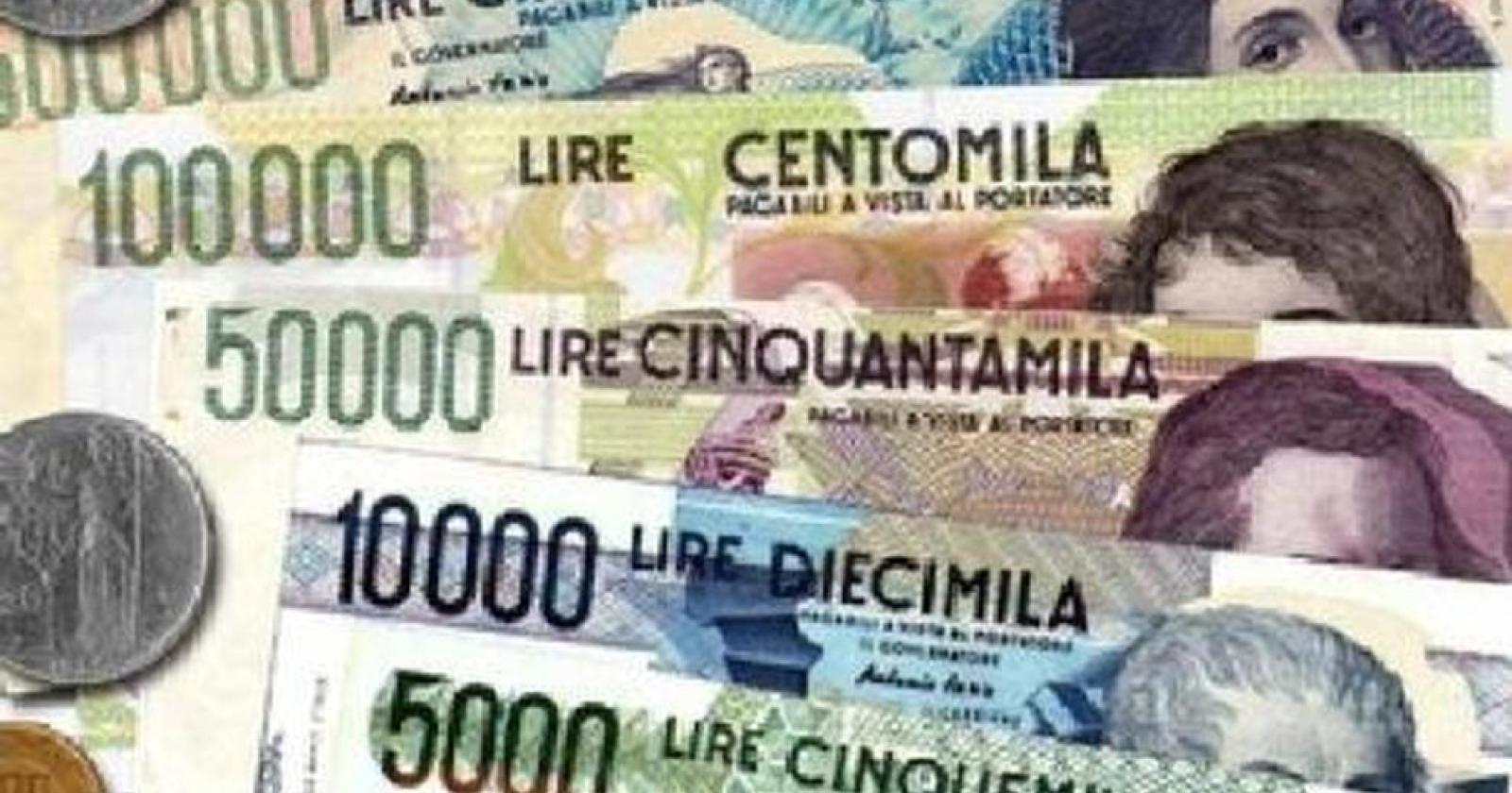 Positivo al Covid, trova un tesoro in lire mentre è in isolamento