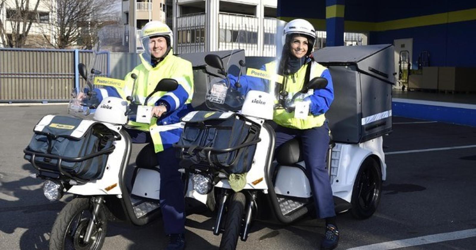 Postini sempre più green: viaggiano su "tricicli" al 100% elettrici