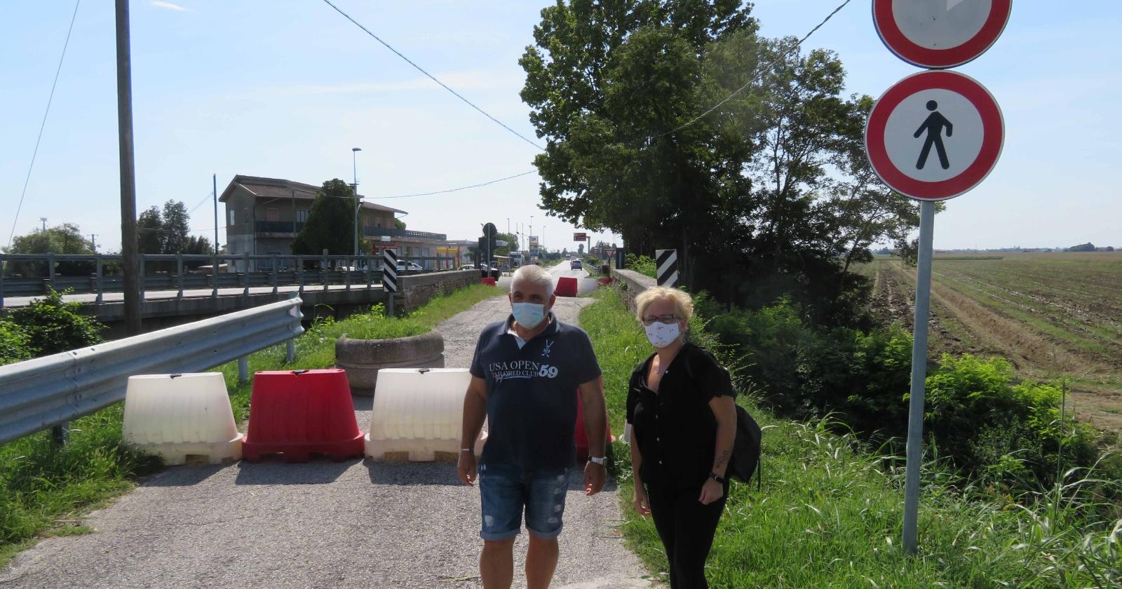 Passetto, chiuso anche il passaggio pedonale