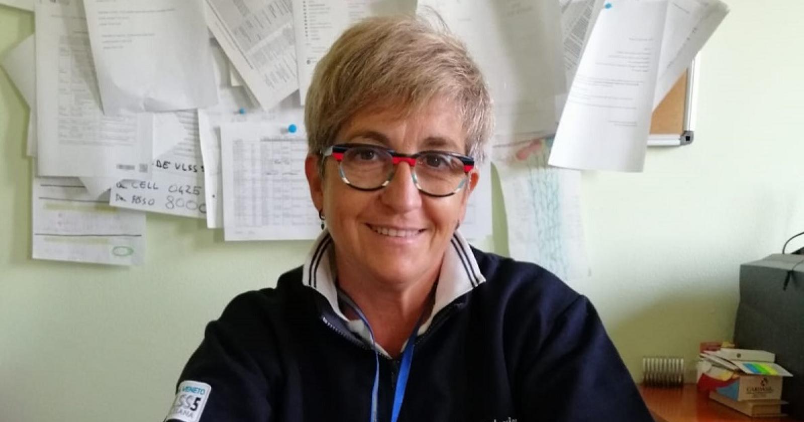 E' lei la nuova numero uno del servizio di Igiene e sanità pubblica 