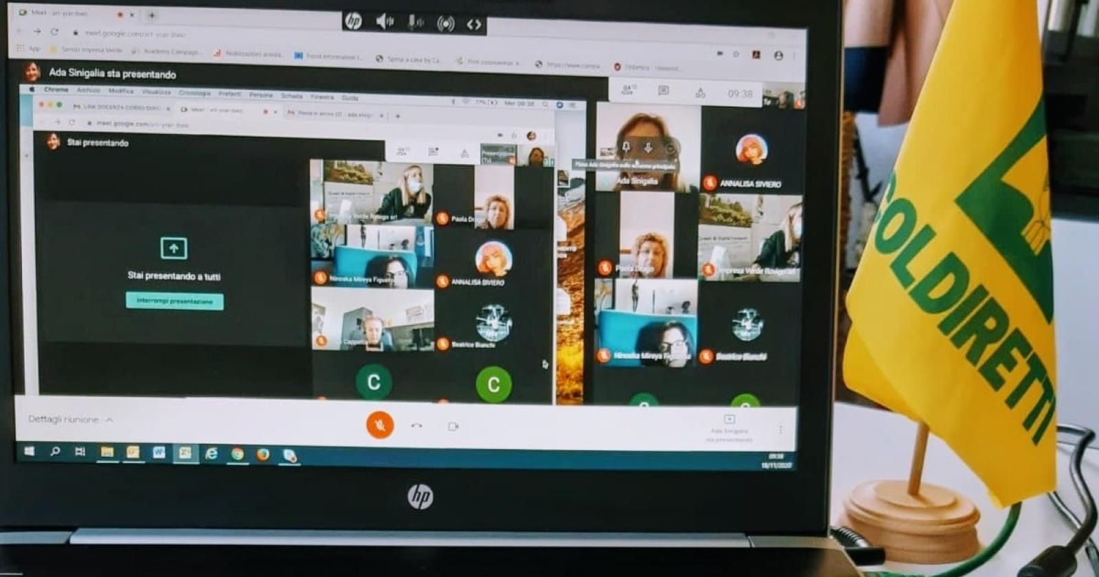 Formazione online per le imprenditrici  di Coldiretti donne impresa Rovigo