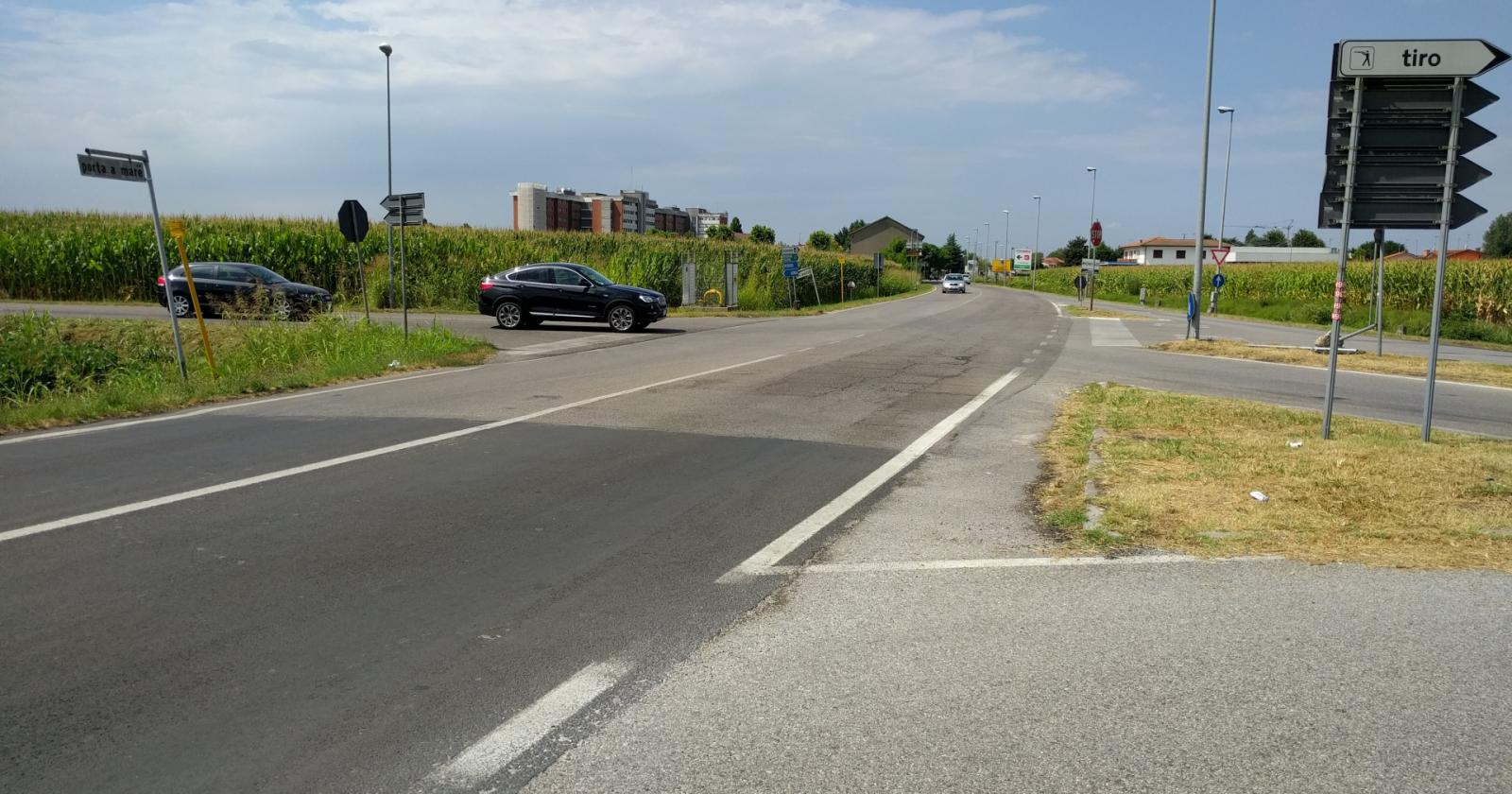La buona notizia: partono i lavori per la rotatoria Buso-Sarzano