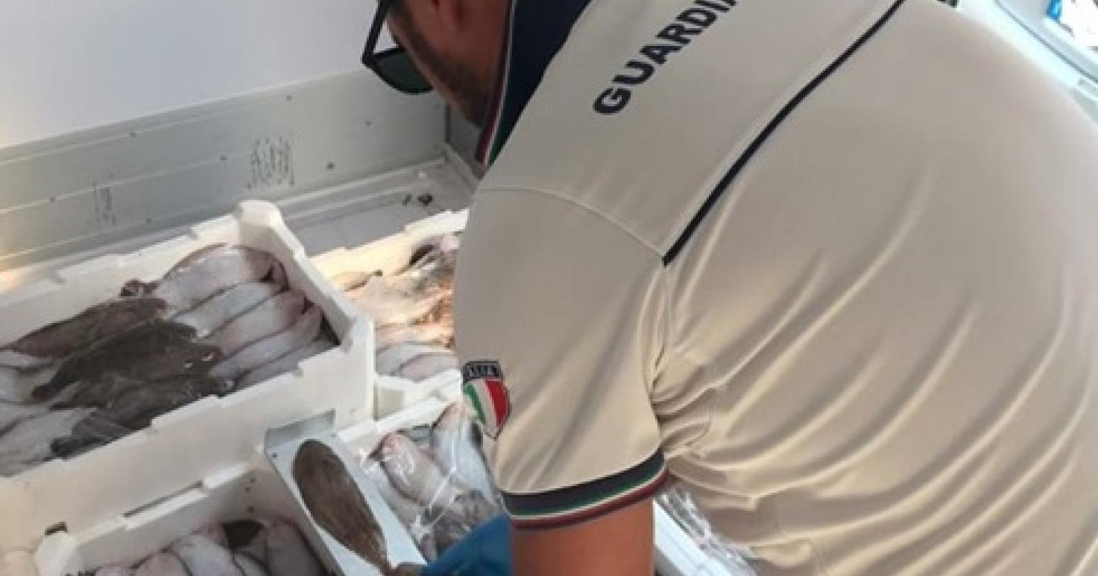 Sequestrati due quintali di pesce, impossibile definirne la provenienza 