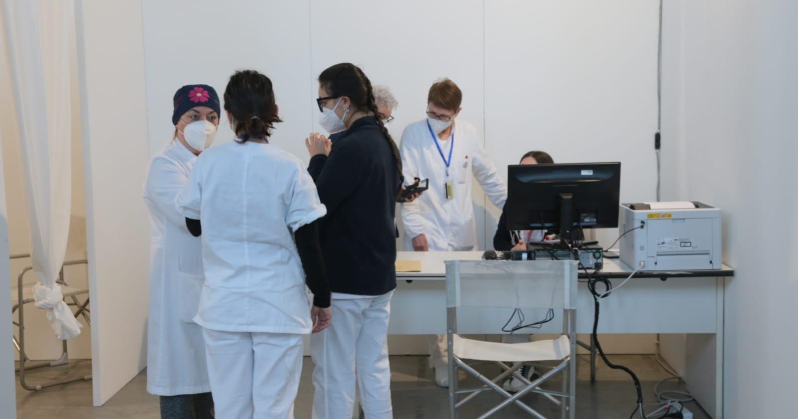 Vaccinati i primi 600 ottantenni in Polesine 