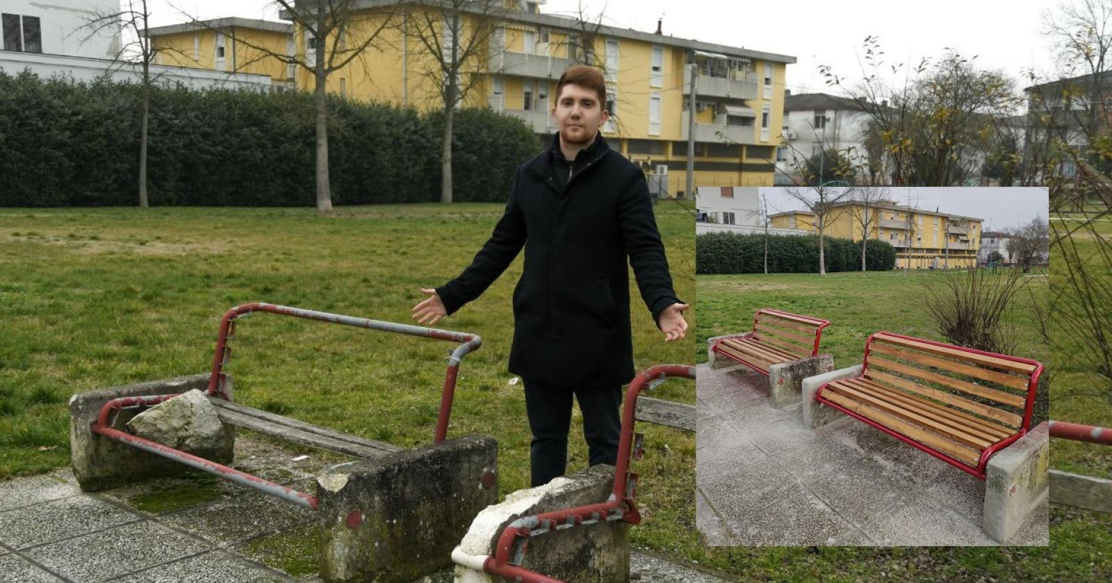 "Panchine sistemate, ma questo non basta. Servono luce, videocamere e giochi per bambini"